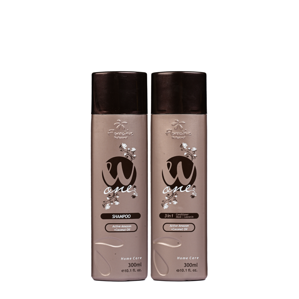 W One Shampoo & 3 In 1 Conditioner 300Ml